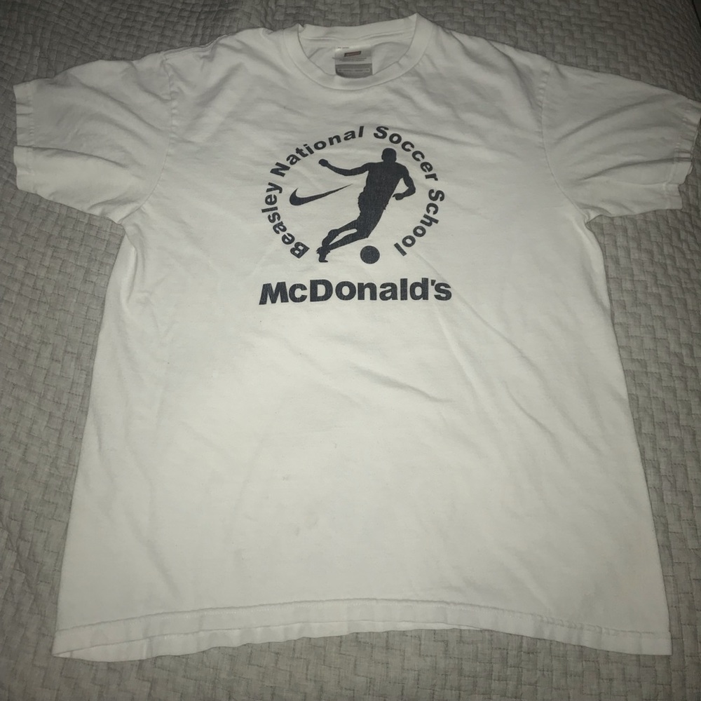 DaMarcus Beasley National Soccer School Camp Vintage Nike Team Size Youth XL